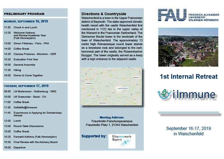 First Internal Retreat in September
