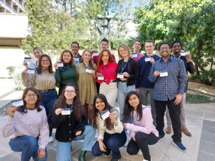 Group photography of the students from the 5th cohort of iImmune at the European Phagocyte Workshop 2023.